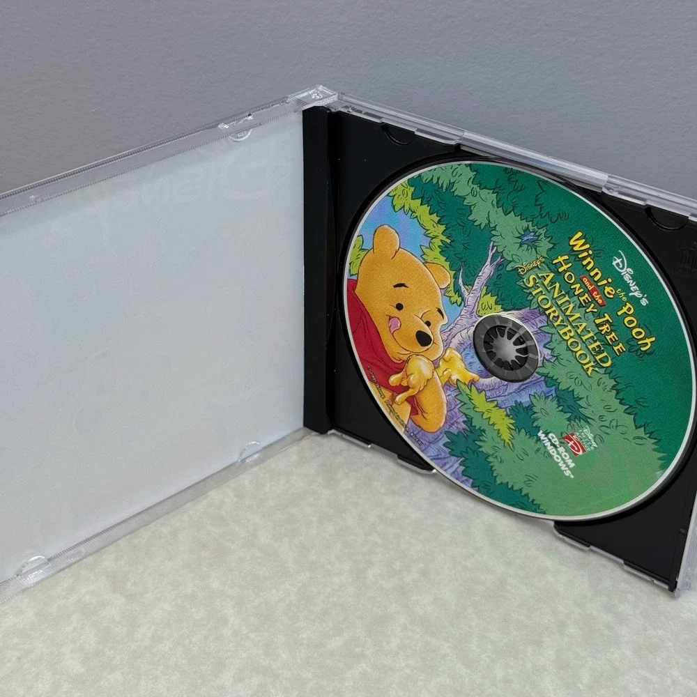 Winnie the Pooh Animated Storybook (CD ROM for PC MAC) Interactive Learning Fun